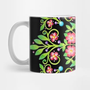 Folkloric Floral Mug